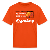 Kids' T-Shirt - My Future is - orange