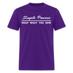Women's T-Shirt - Simple Process - purple