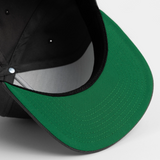 Snapback Baseball Styled Cap - Created From The Dust - dark grey