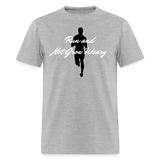 Men's Classic T-Shirt - Not Grow Weary - heather gray
