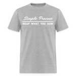 Women's T-Shirt - Simple Process - heather gray