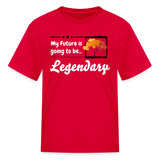 Kids' T-Shirt - My Future is - red