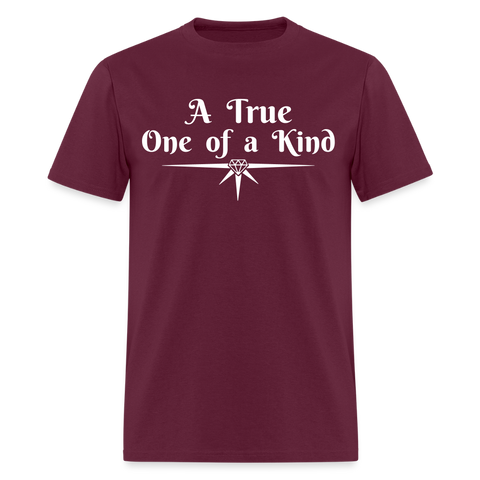 Women's T-Shirt - One of a Kind - burgundy