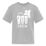 Kids' T-Shirt - Boo Crew - heather gray