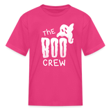 Kids' T-Shirt - Boo Crew - fuchsia