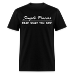 Women's T-Shirt - Simple Process - black