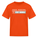 Kid's T-Shirt - Work Smarter - orange