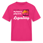 Kids' T-Shirt - My Future is - fuchsia