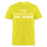 Women's T-Shirt - Strength - yellow