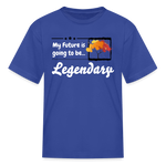 Kids' T-Shirt - My Future is - royal blue