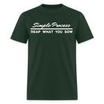 Men's Classic T-Shirt - Simple Process - forest green