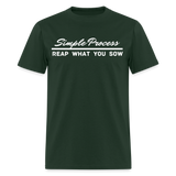 Men's Classic T-Shirt - Simple Process - forest green