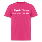Women's T-Shirt - Simple Process - fuchsia