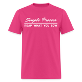 Women's T-Shirt - Simple Process - fuchsia