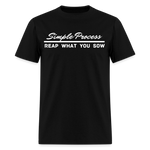 Men's Classic T-Shirt - Simple Process - black