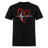 Women's T-Shirt - Living with Purpose - black