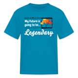 Kids' T-Shirt - My Future is - turquoise