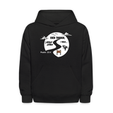 Kids' Hoodie - Even Though - black