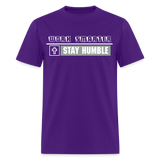 Women's T-Shirt - Work Smarter - purple