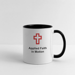 Contrast Mug - AFIM - white/black