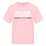 Kids' T-Shirt - Born to Inspire - pink