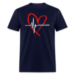 Women's T-Shirt - Living with Purpose - navy