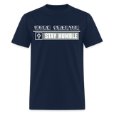 Women's T-Shirt - Work Smarter - navy