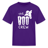 Kids' T-Shirt - Boo Crew - purple