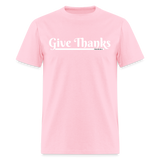 Women's T-Shirt - Give Thanks - pink