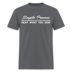 Women's T-Shirt - Simple Process - charcoal