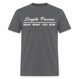 Women's T-Shirt - Simple Process - charcoal