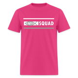 Women's T-Shirt - Jesus Squad - fuchsia