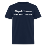 Women's T-Shirt - Simple Process - navy