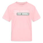 Kid's T-Shirt - Work Smarter - pink