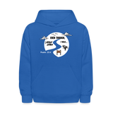 Kids' Hoodie - Even Though - royal blue