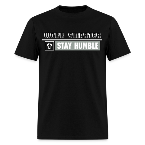 Women's T-Shirt - Work Smarter - black