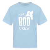 Kids' T-Shirt - Boo Crew - powder blue