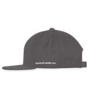 Snapback Baseball Styled Cap - Created From The Dust - dark grey