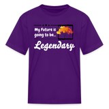 Kids' T-Shirt - My Future is - purple