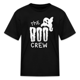 Kids' T-Shirt - Boo Crew - black