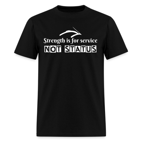 Men's Classic T-Shirt - Strength for Service - black