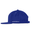 Snapback Baseball Styled Cap - Created From The Dust - royal blue
