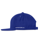 Snapback Baseball Styled Cap - Created From The Dust - royal blue