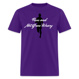 Men's Classic T-Shirt - Not Grow Weary - purple