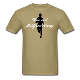 Men's Classic T-Shirt - Not Grow Weary - khaki