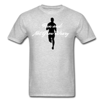 Men's Classic T-Shirt - Not Grow Weary - heather gray