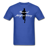 Men's Classic T-Shirt - Not Grow Weary - royal blue