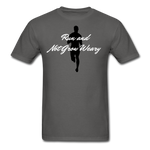 Men's Classic T-Shirt - Not Grow Weary - charcoal