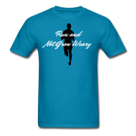 Men's Classic T-Shirt - Not Grow Weary - turquoise