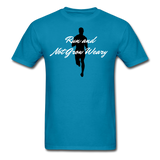 Men's Classic T-Shirt - Not Grow Weary - turquoise